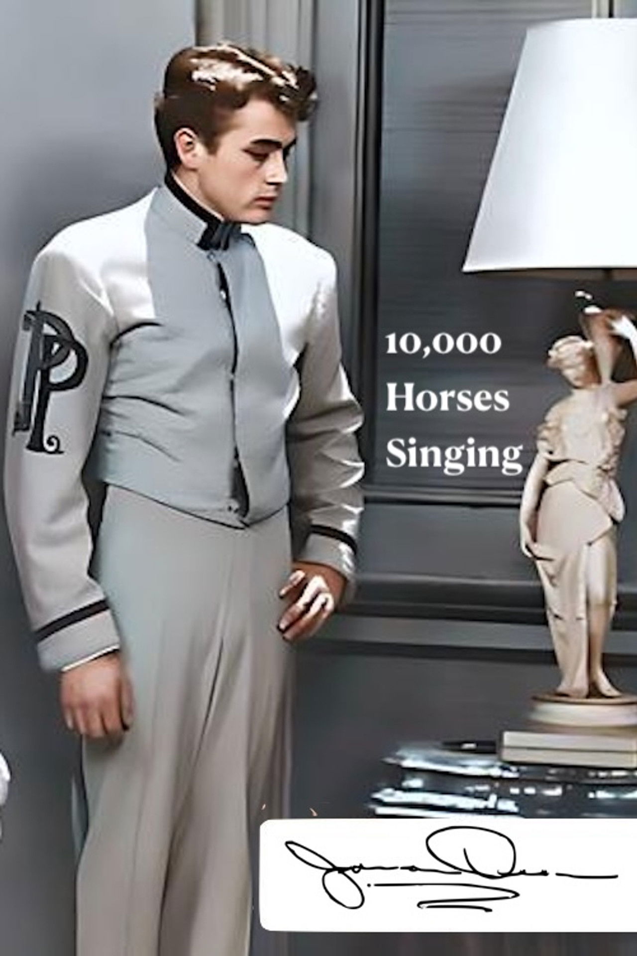 10,000 Horses Singing Backdrop