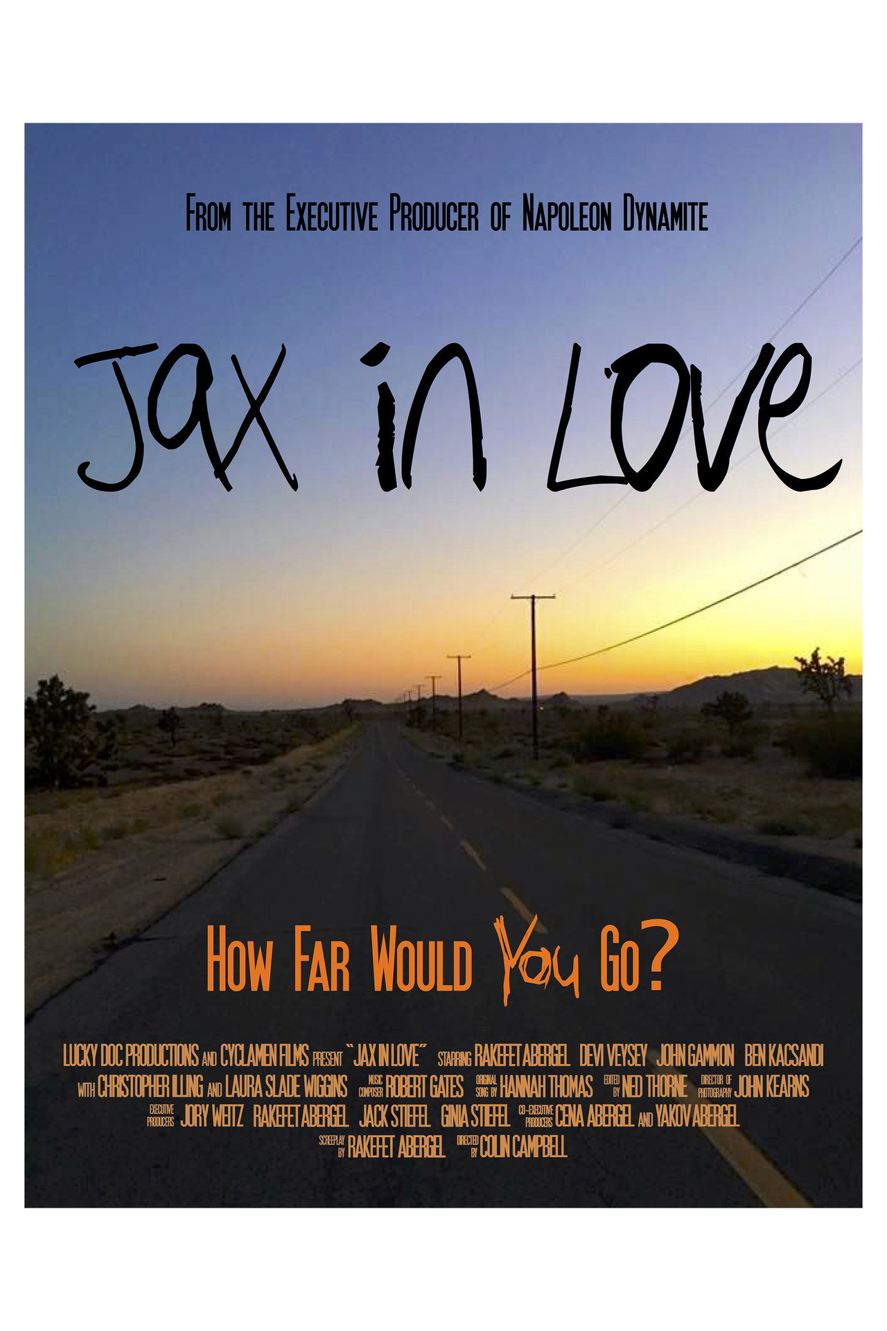 Jax in Love filmaffisch