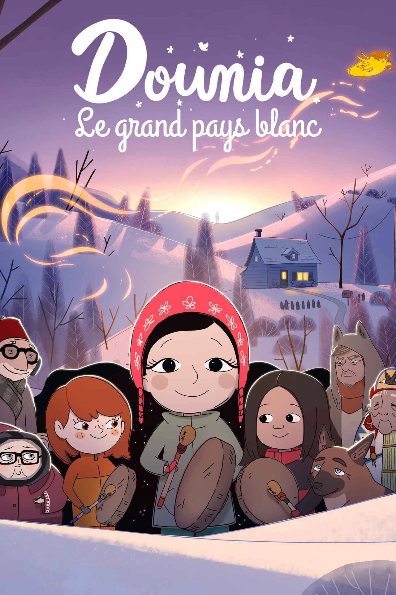 Dounia le grand pays blanc filmaffisch