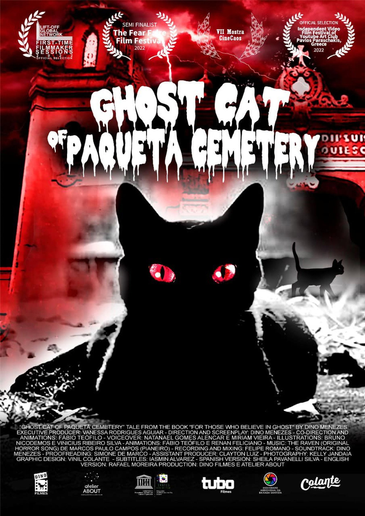 O Gato Fantasma do Cemitério do Paquetá filmaffisch