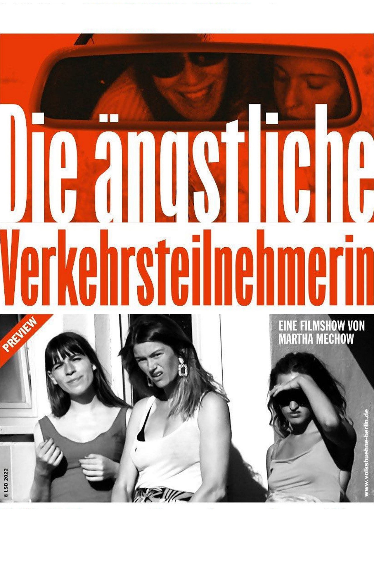 Die ängstliche Verkehrsteilnehmerin filmaffisch