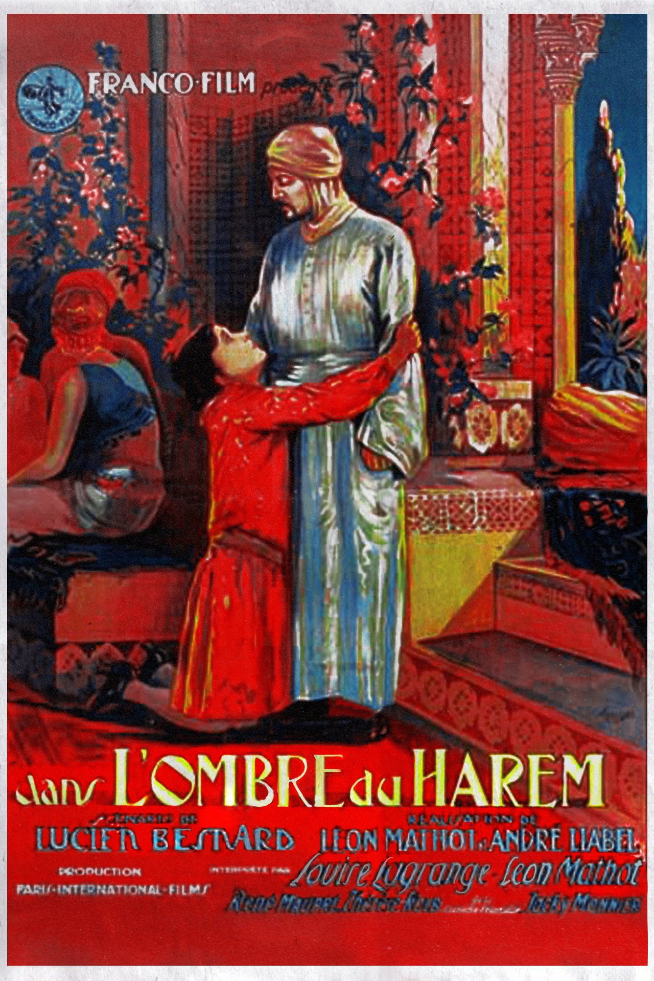 Dans L'Ombre Du Harem filmaffisch
