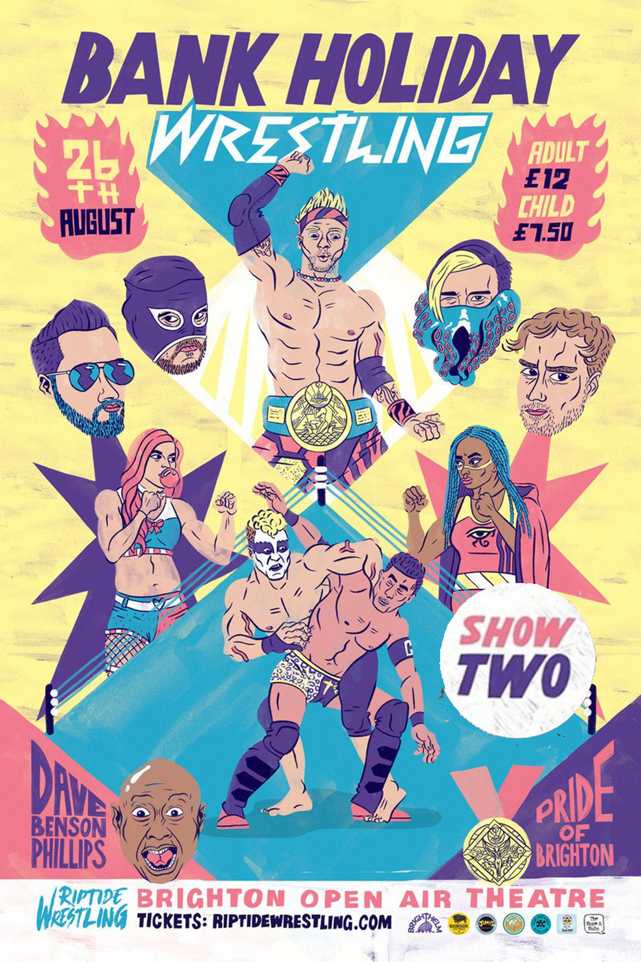 RIPTIDE Bank Holiday Wrestling Show Two