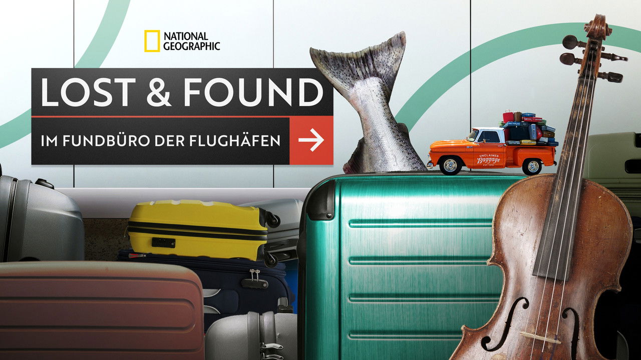 Inside Airport Lost & Found backdrop