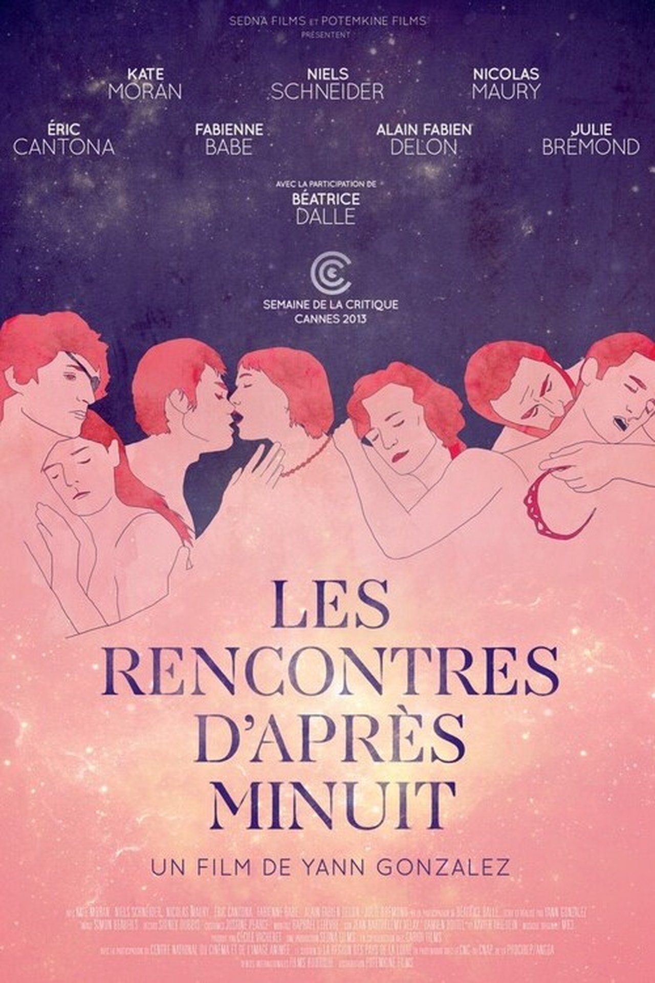 Les rencontres d'après minuit poster