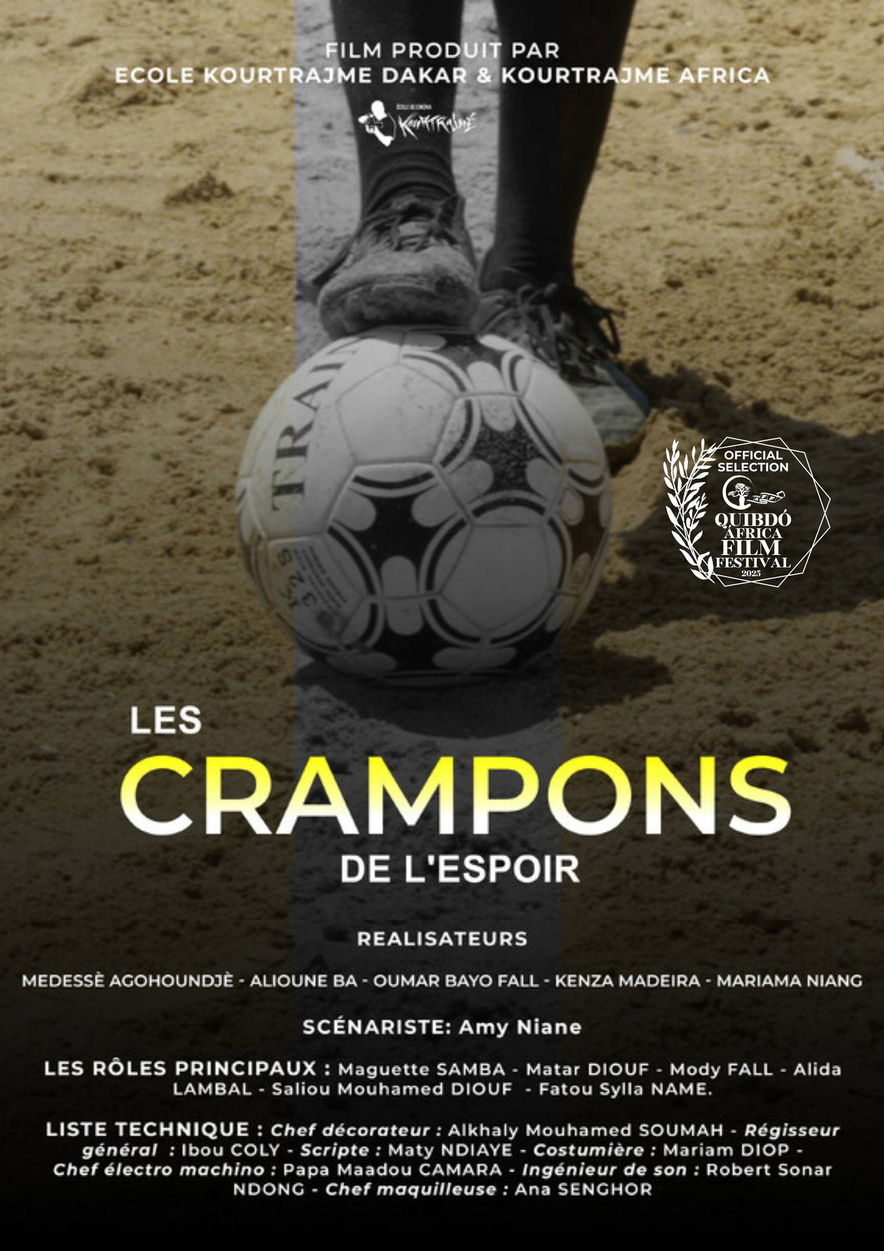 Les crampons de l'espoir filmaffisch