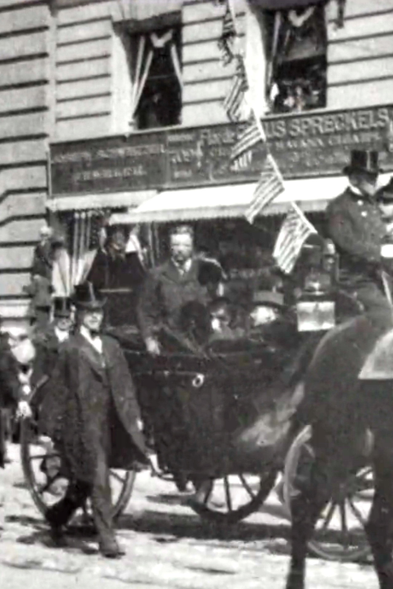 The President's Carriage Backdrop