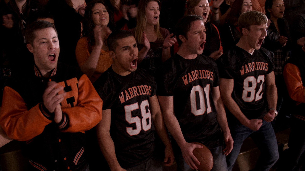 Varsity Blood backdrop