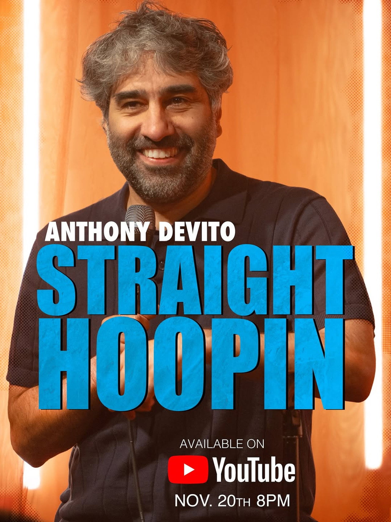 Anthony DeVito: Straight Hoopin Backdrop