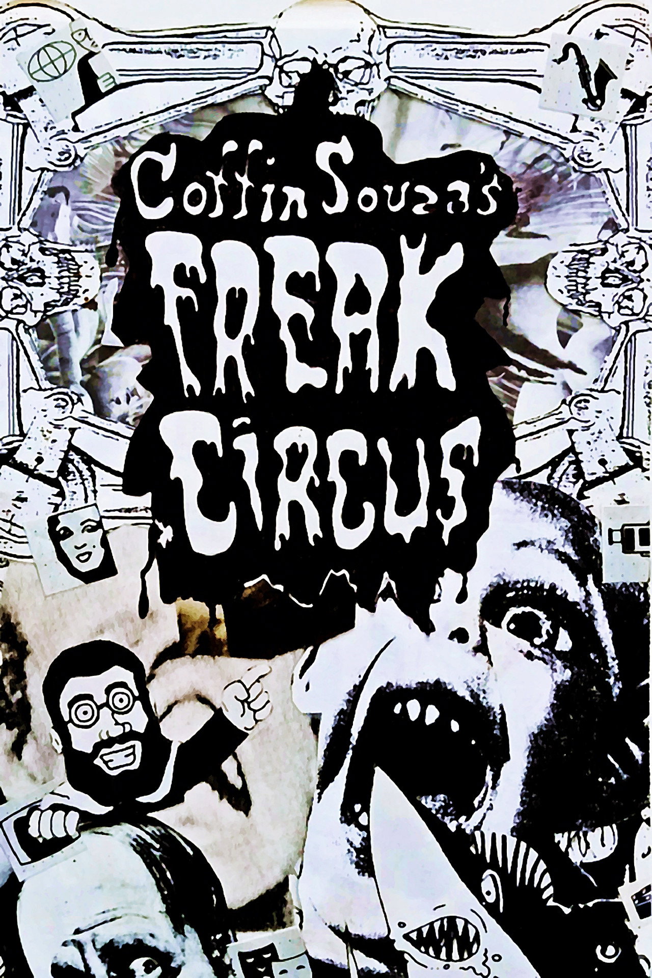 Coffin Souza's Freak Circus Backdrop
