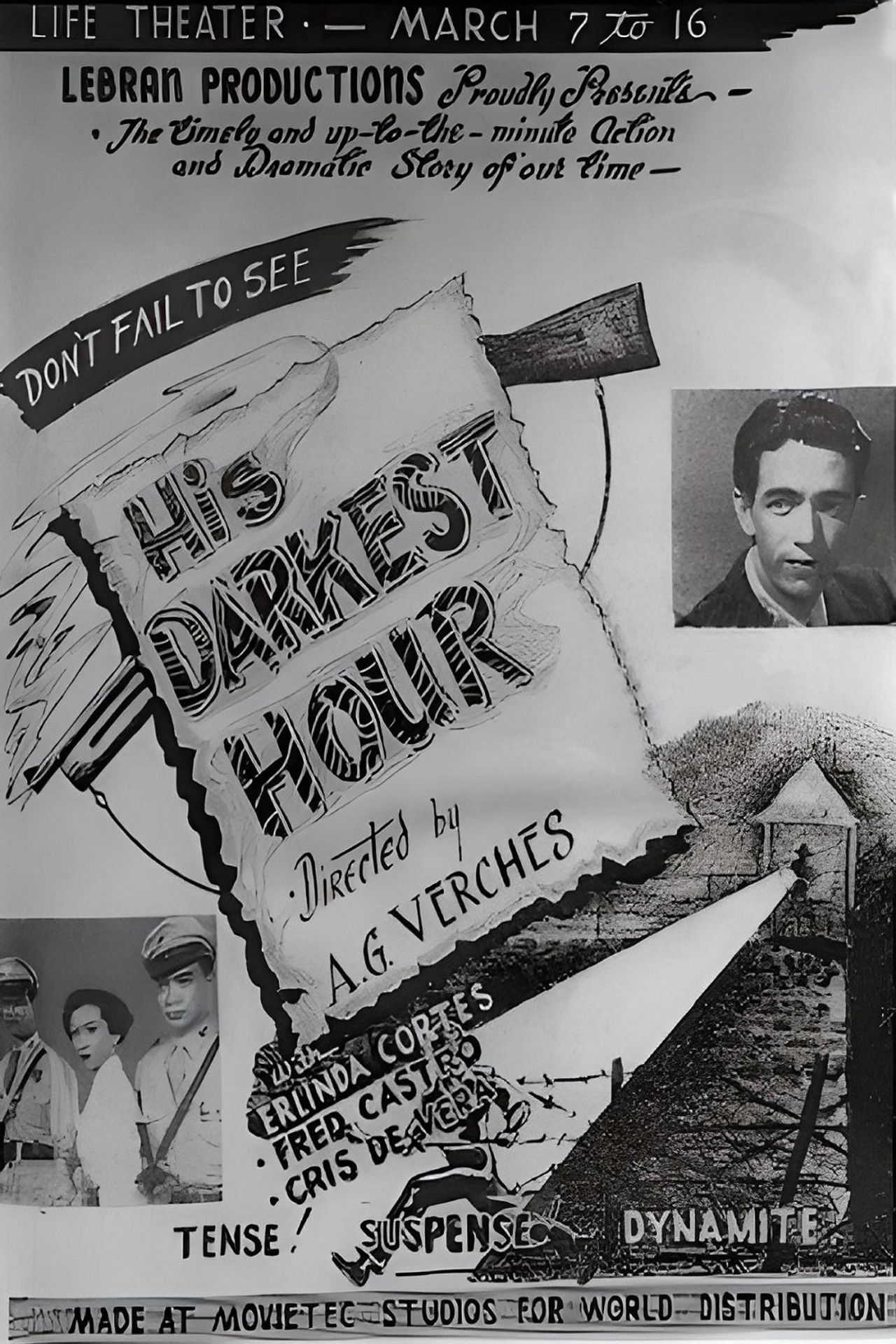 His Darkest Hour Backdrop