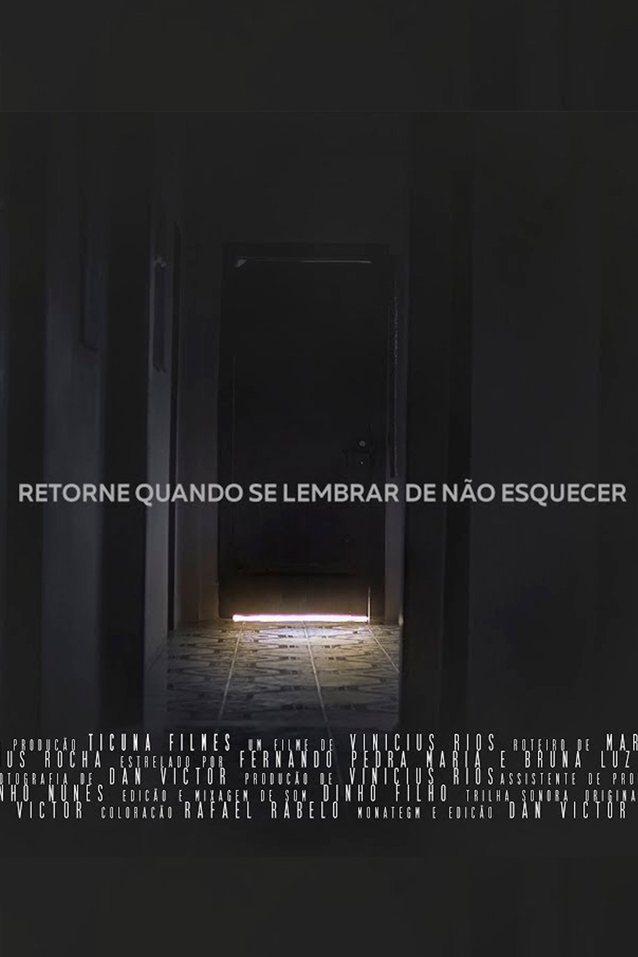 Retorne Quando se Lembrar de Não Esquecer filmaffisch