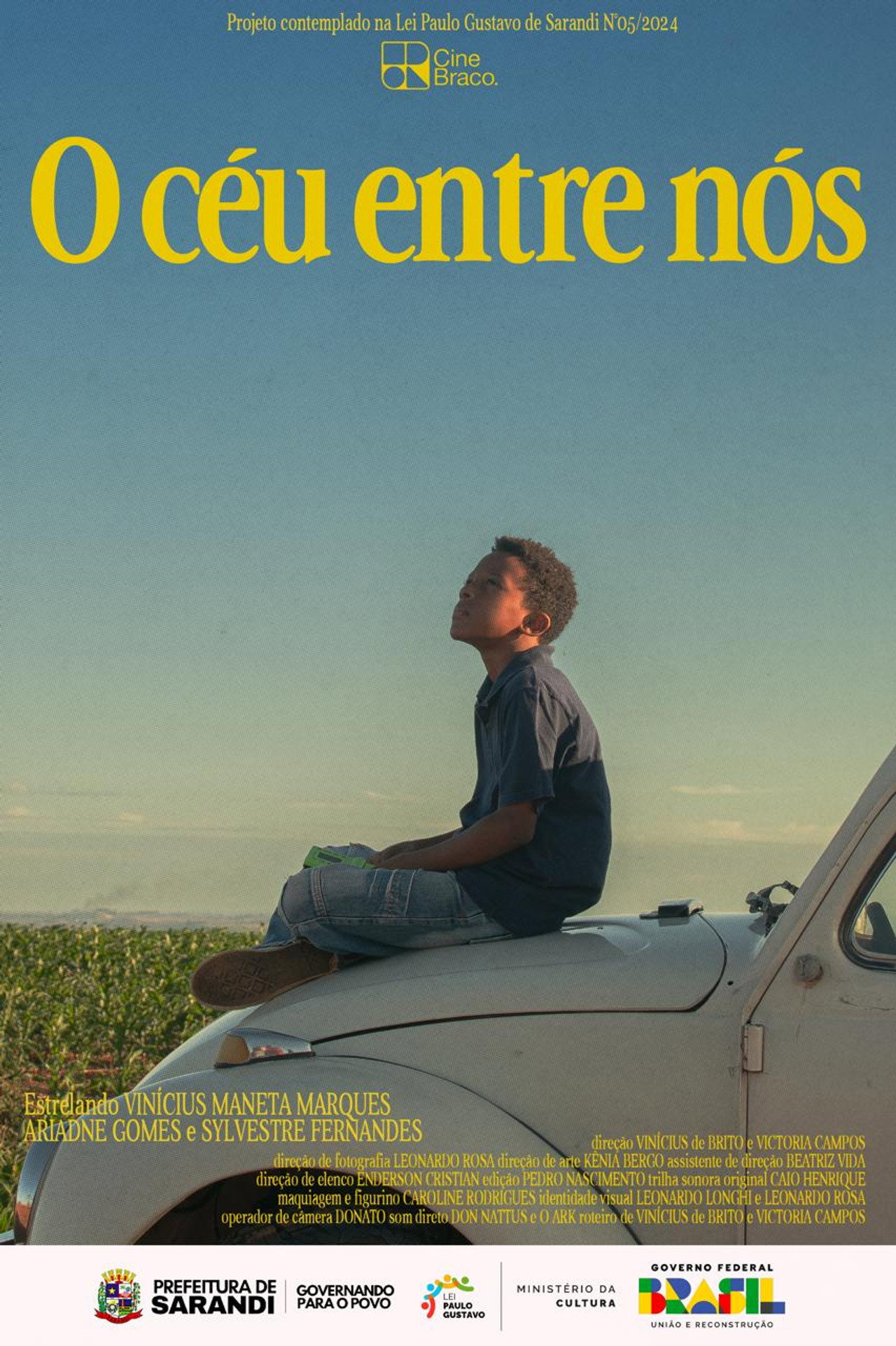 O céu entre nós filmaffisch