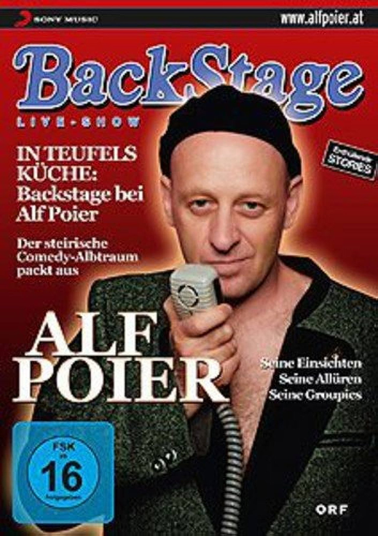 Alf Poier - Backstage filmaffisch
