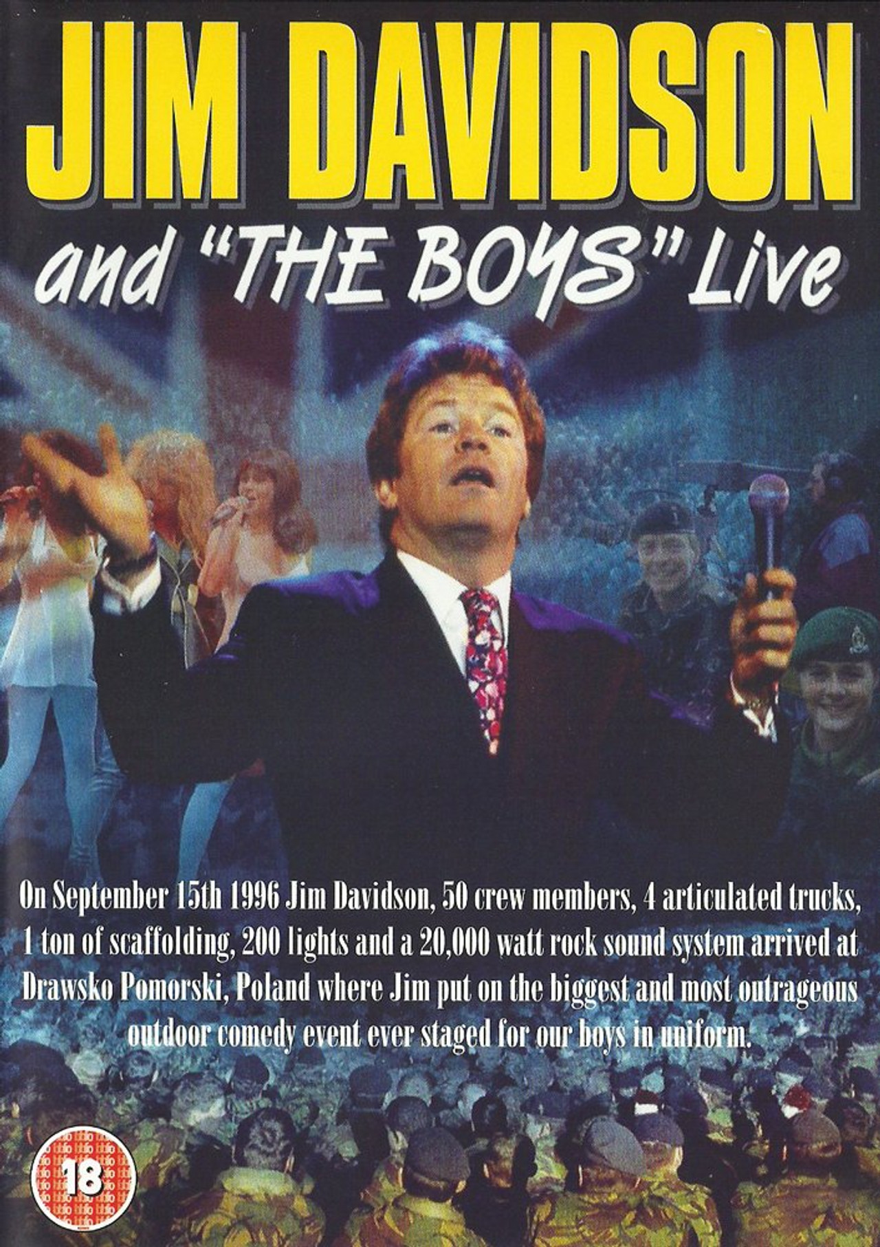 Jim Davidson and 'The Boys' Live Backdrop
