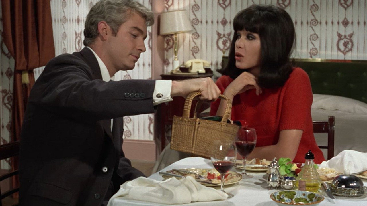 Man in a Suitcase backdrop