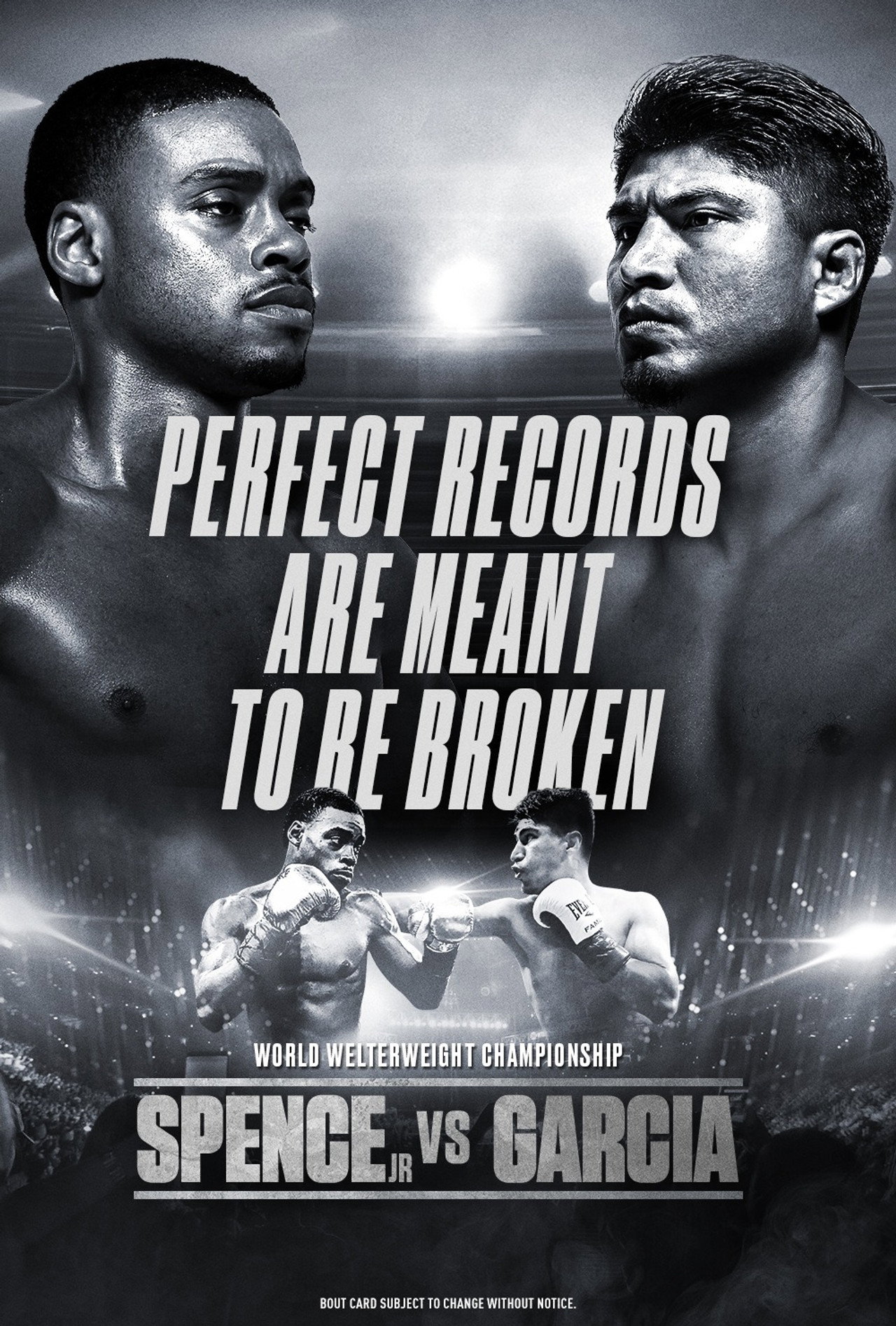 Errol Spence Jr. vs. Mikey Garcia filmaffisch