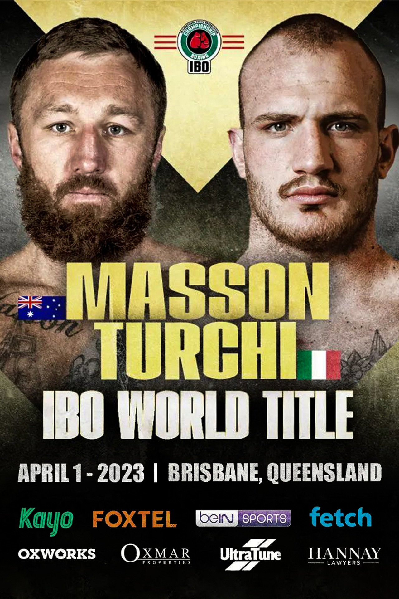 Floyd Masson vs. Fabio Turchi filmaffisch