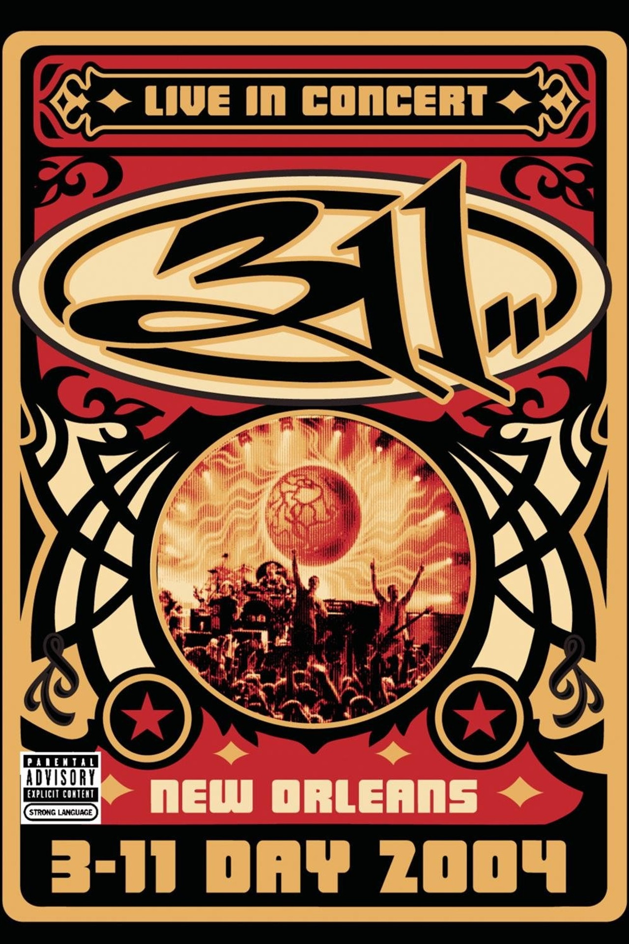 311 Day: Live in New Orleans filmaffisch