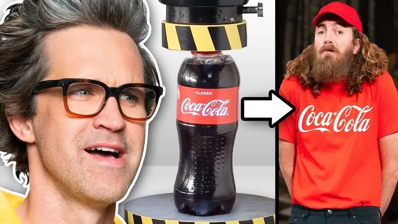 Good Mythical Morning - Season 22 Episode 64 : Hydraulic Press vs. Human Being (Challenge)
