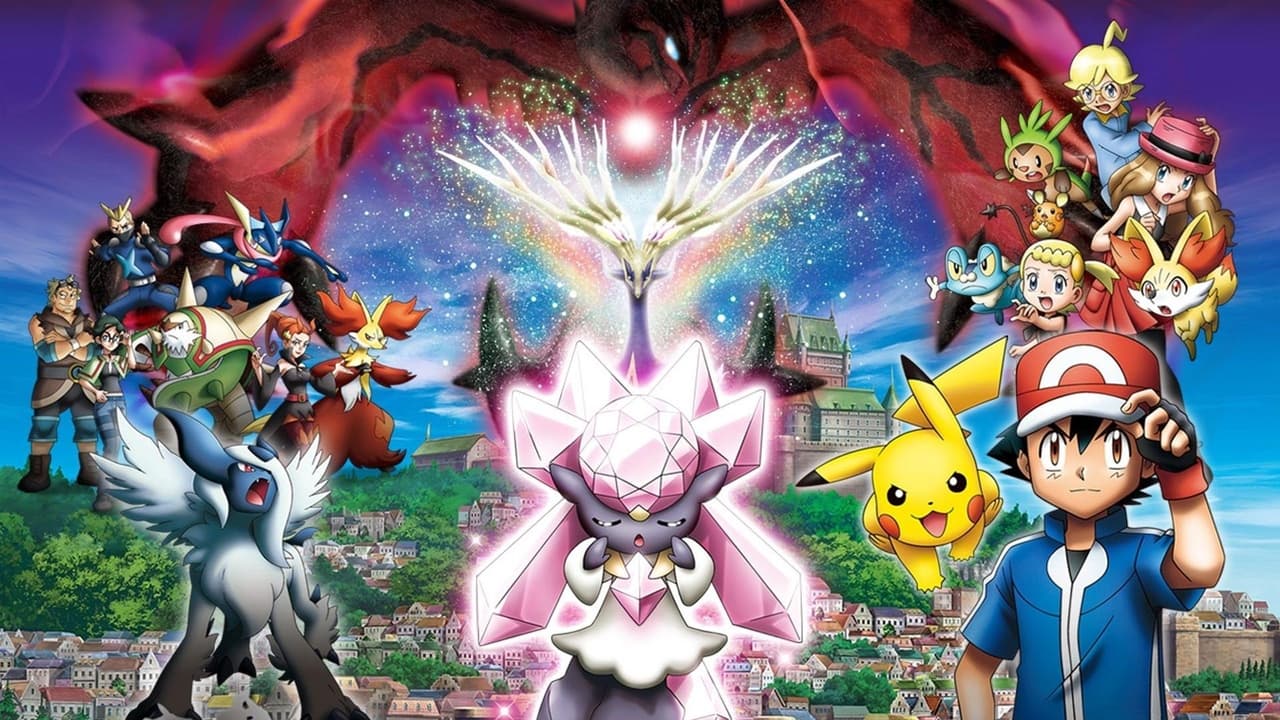 Scen från Pokémon: Diancie och förstörelsens kokong