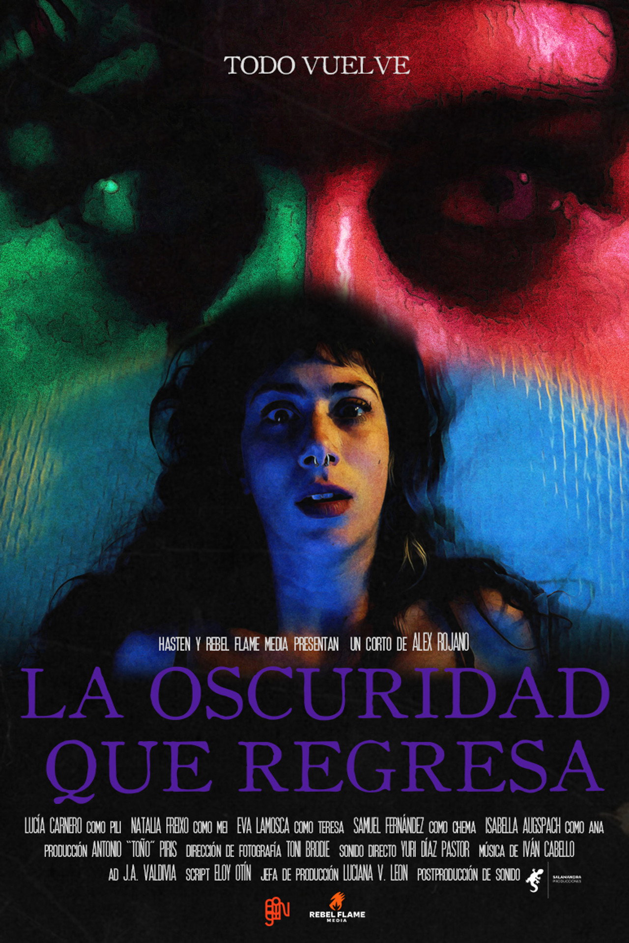 La Oscuridad que Regresa filmaffisch