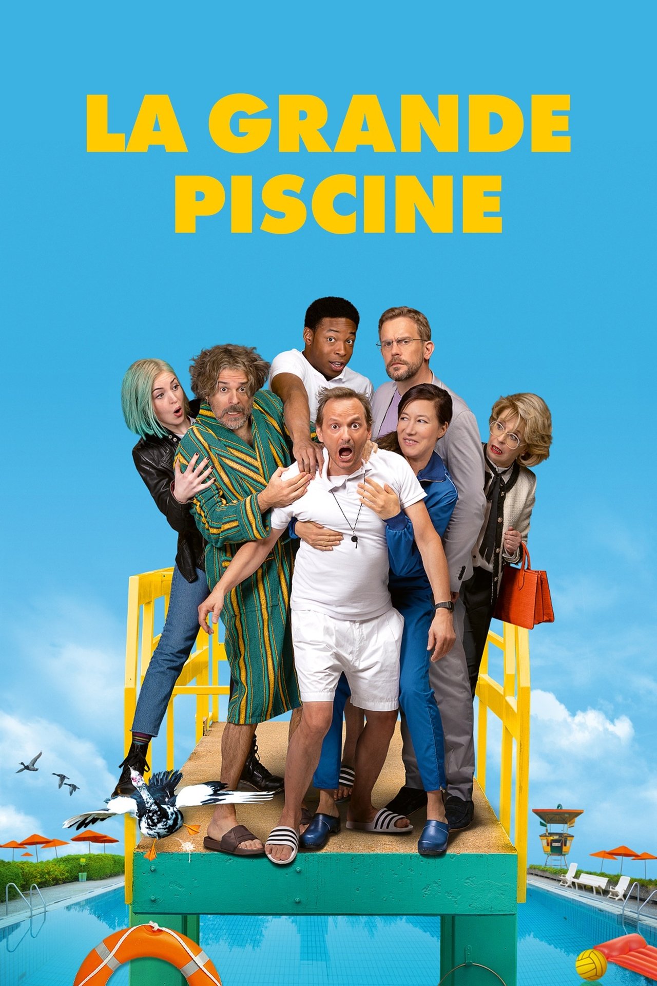 La grande piscine poster