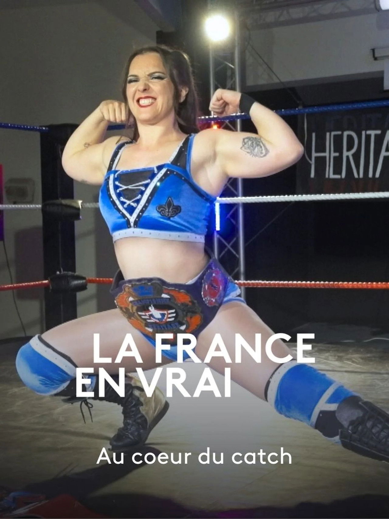 Au cœur du catch poster