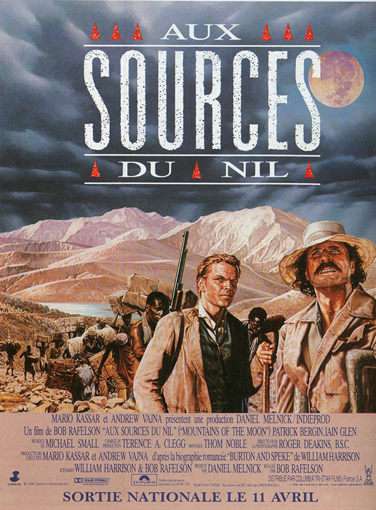 Aux sources du Nil poster