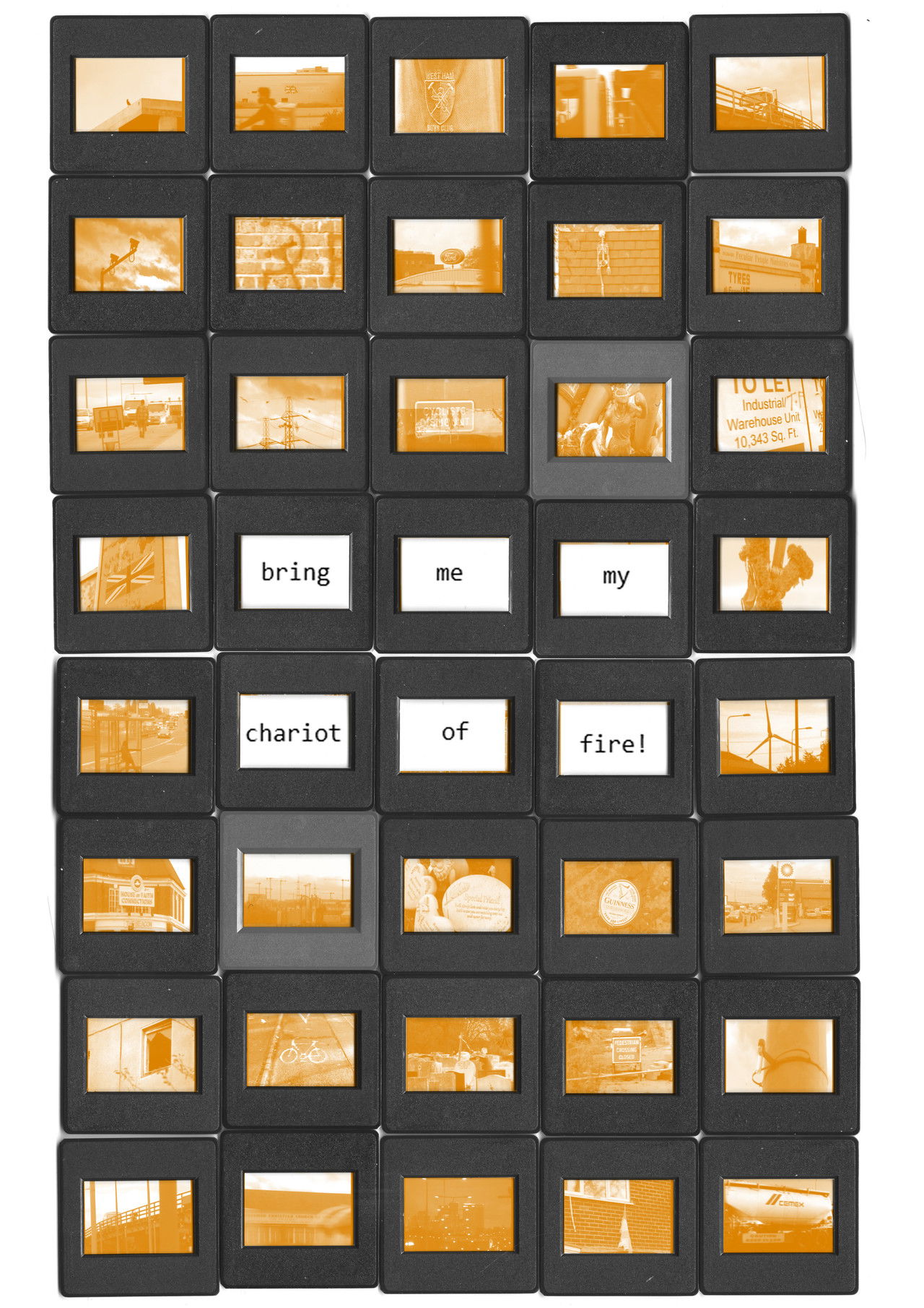 bring me my chariot of fire! Backdrop