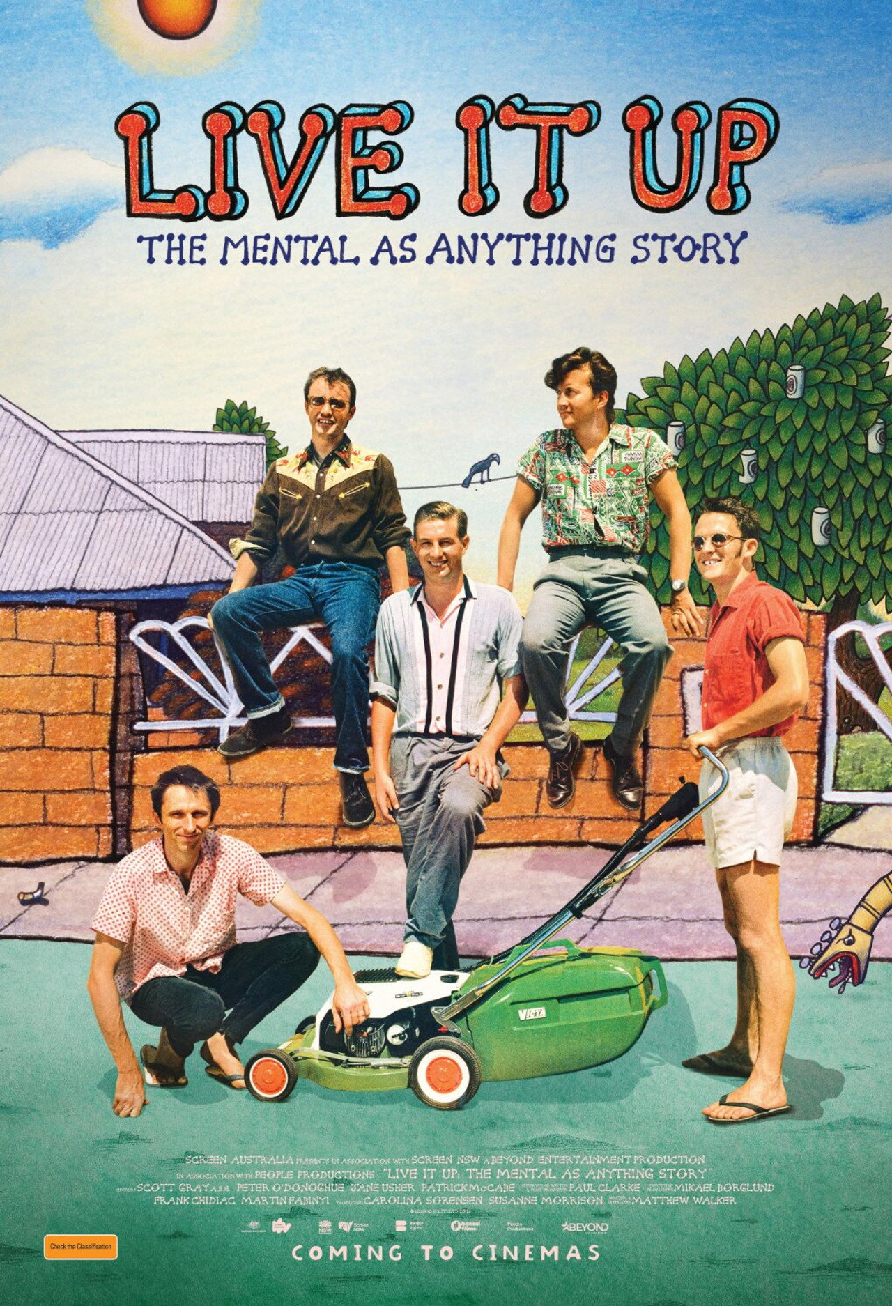 Live It Up: The Mental As Anything Story filmaffisch