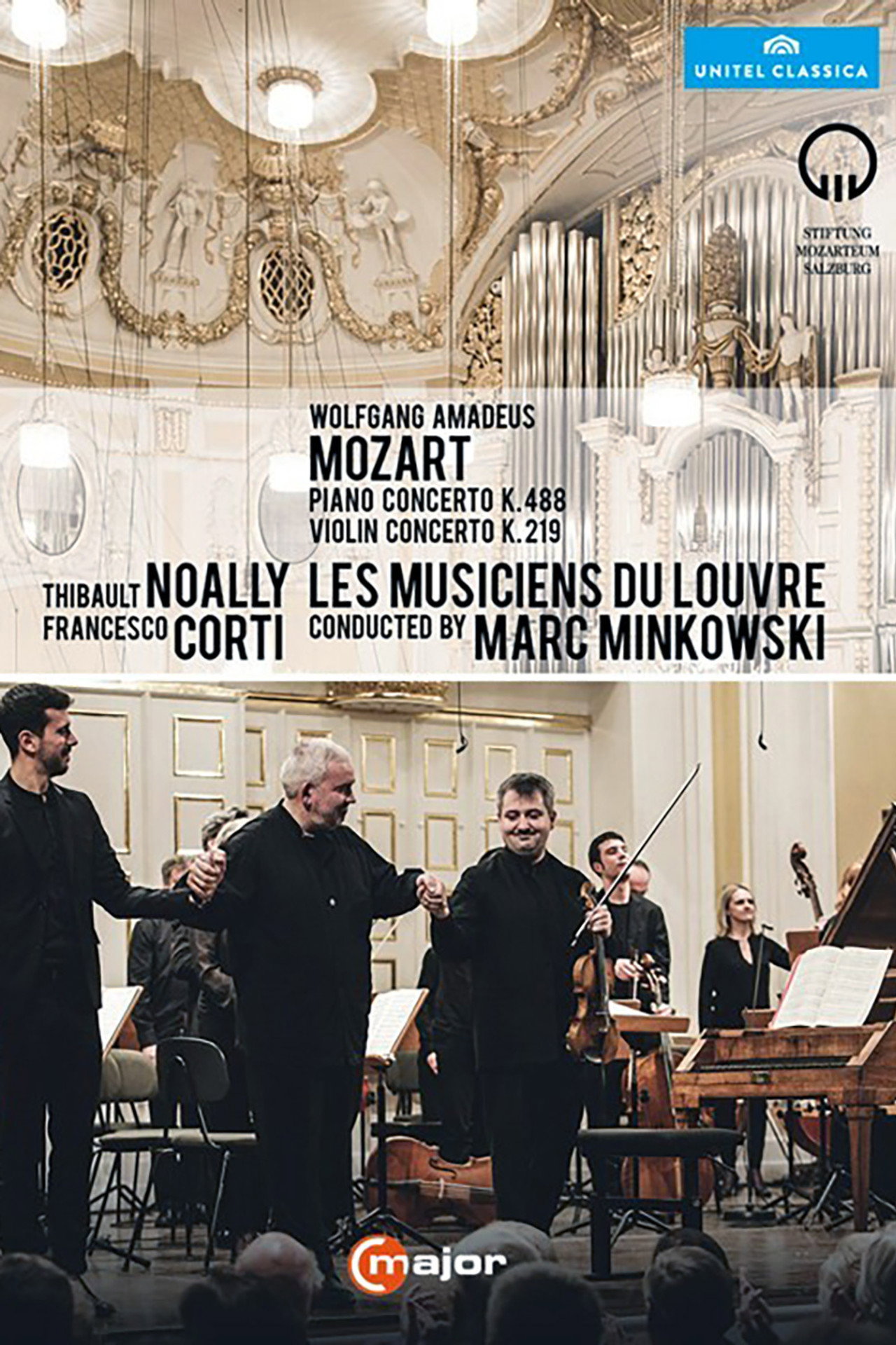 Wolfgang Amadeus Mozart - Marc Minkowski at Mozartwoche Backdrop