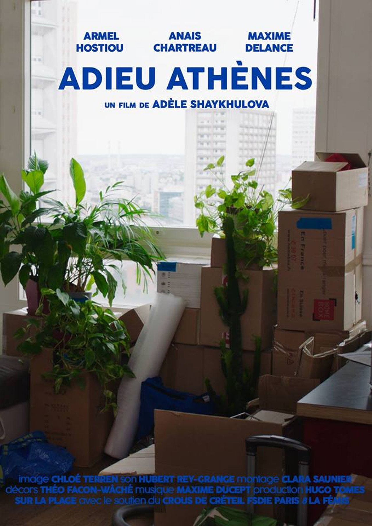 Adieu Athènes filmaffisch