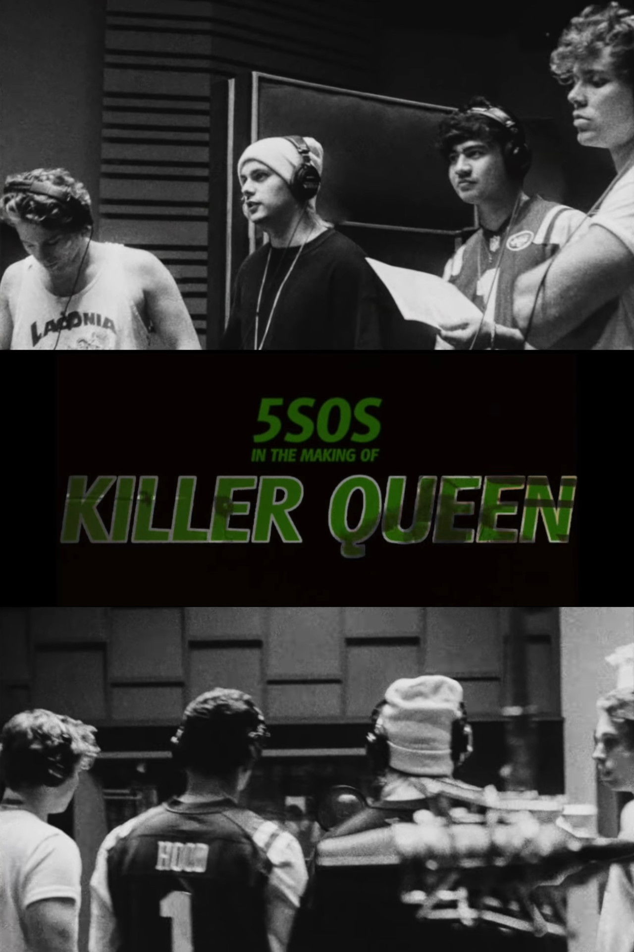 5SOS In the Making of Killer Queen Backdrop