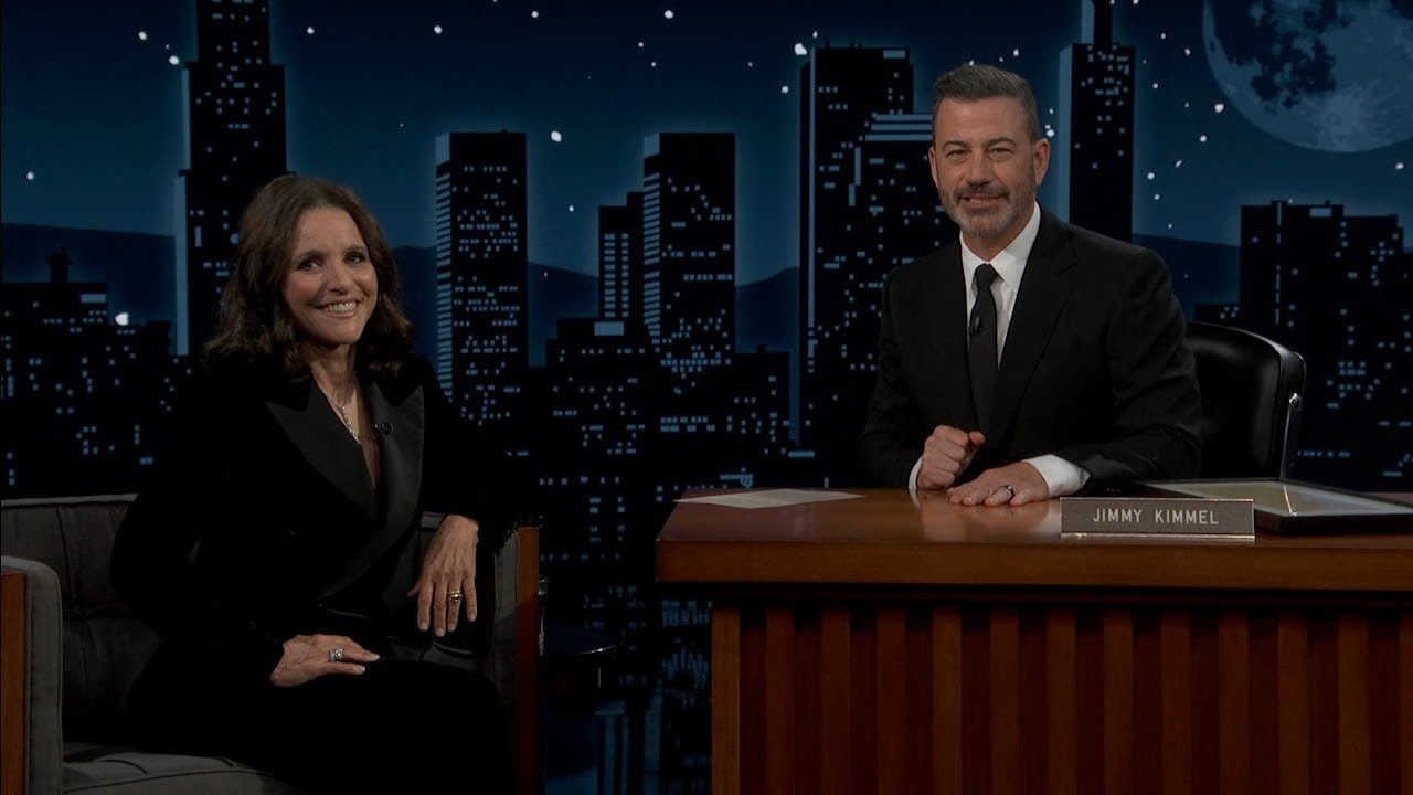Jimmy Kimmel Live! - Season 24 Episode 12 : Julia Louis-Dreyfus, Oscar Nuñez, Alex G
