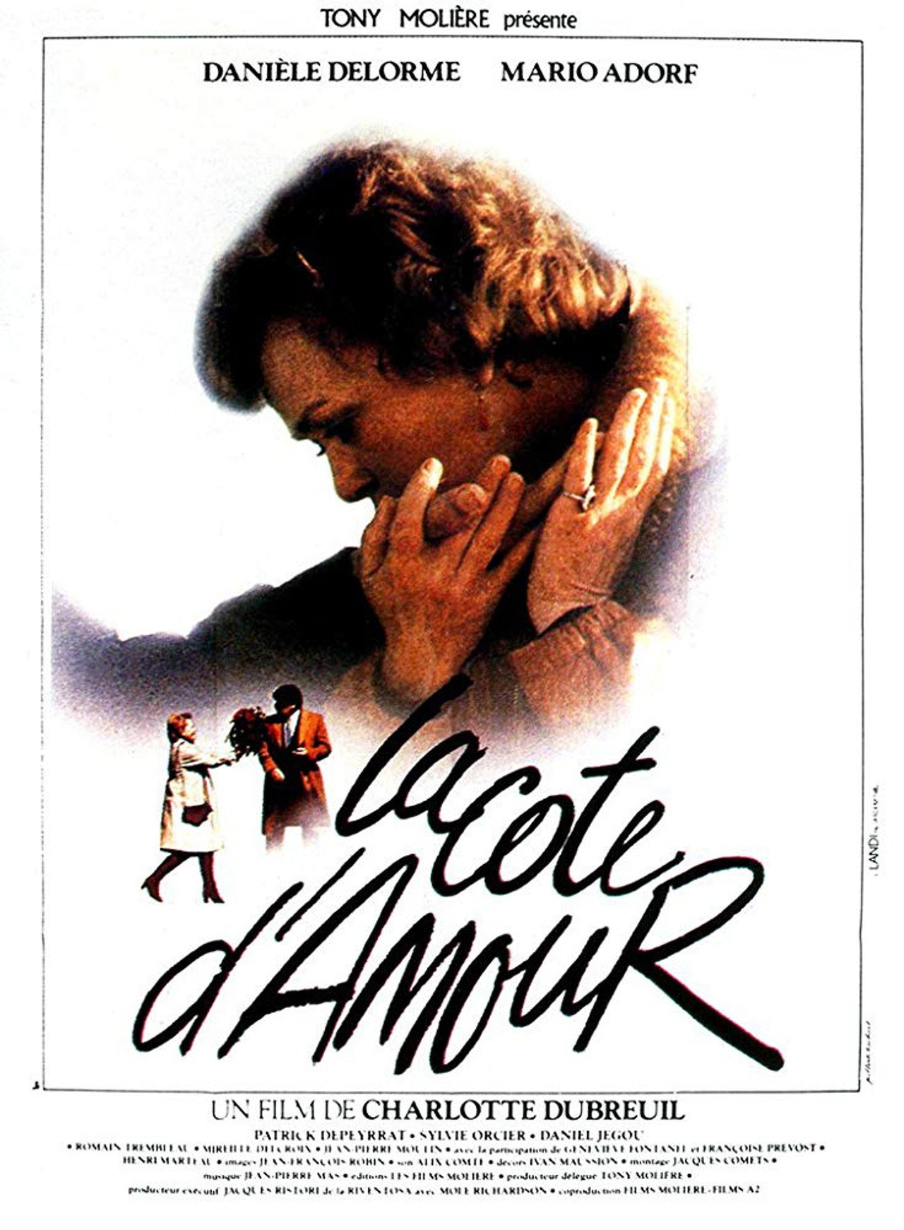 La côte d'amour filmaffisch