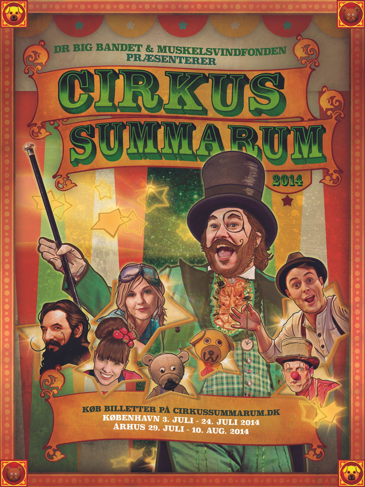 Cirkus Summarum 2014 Backdrop