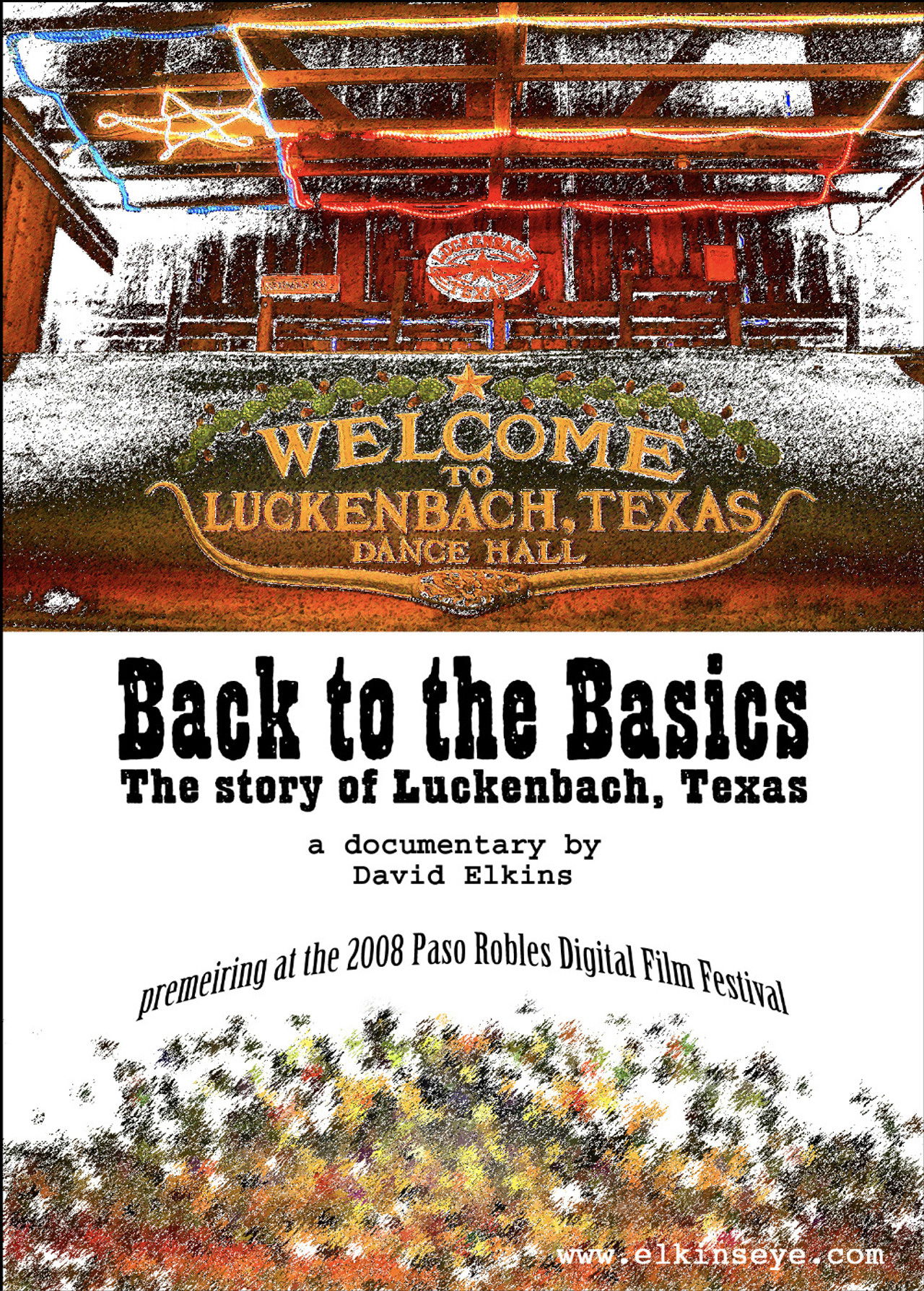 Back to the Basics: The Story of Luckenbach, Texas Backdrop