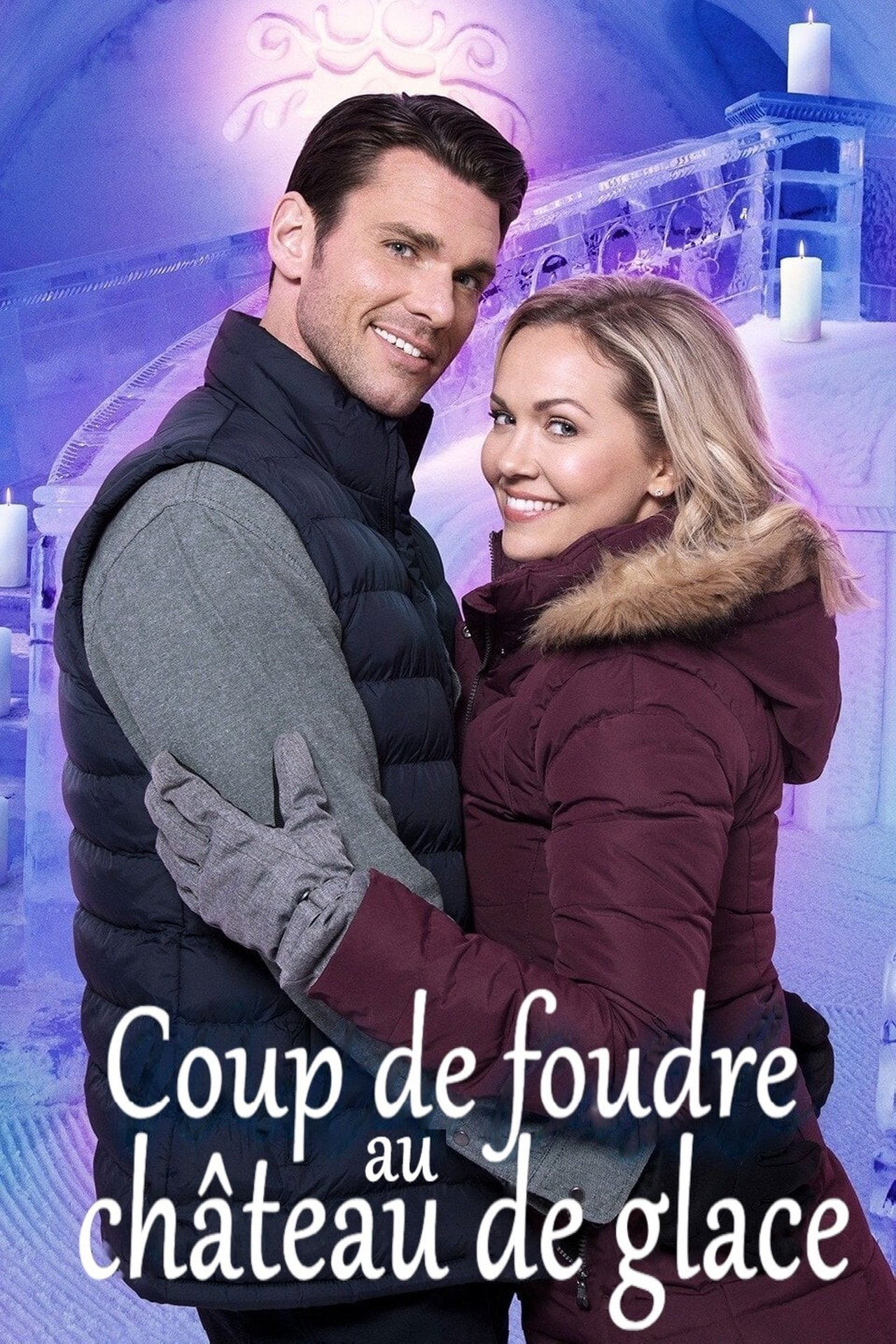 Coup de foudre au château de glace poster