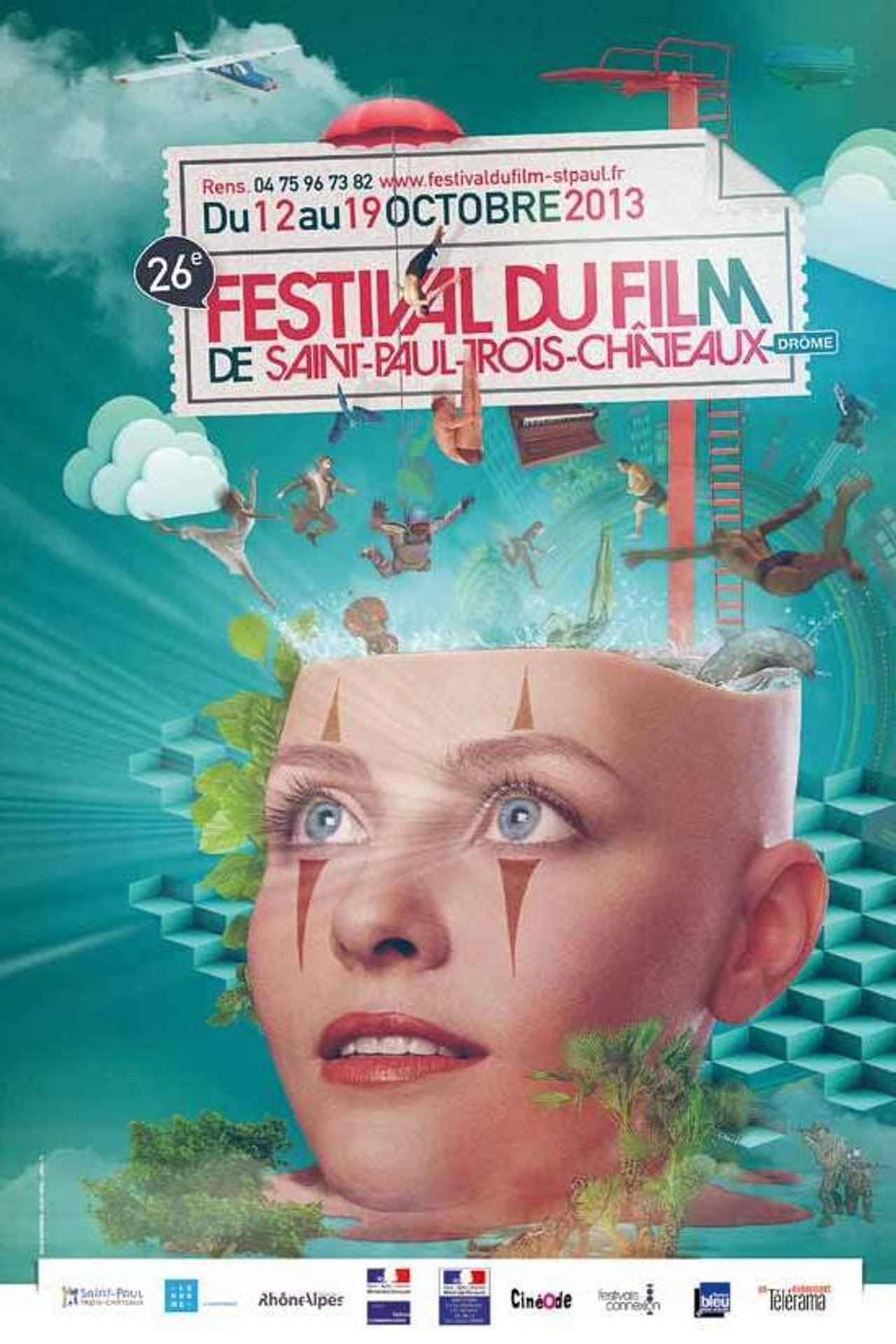Générique du 26e festival de Saint-Paul Trois-Chateaux filmaffisch