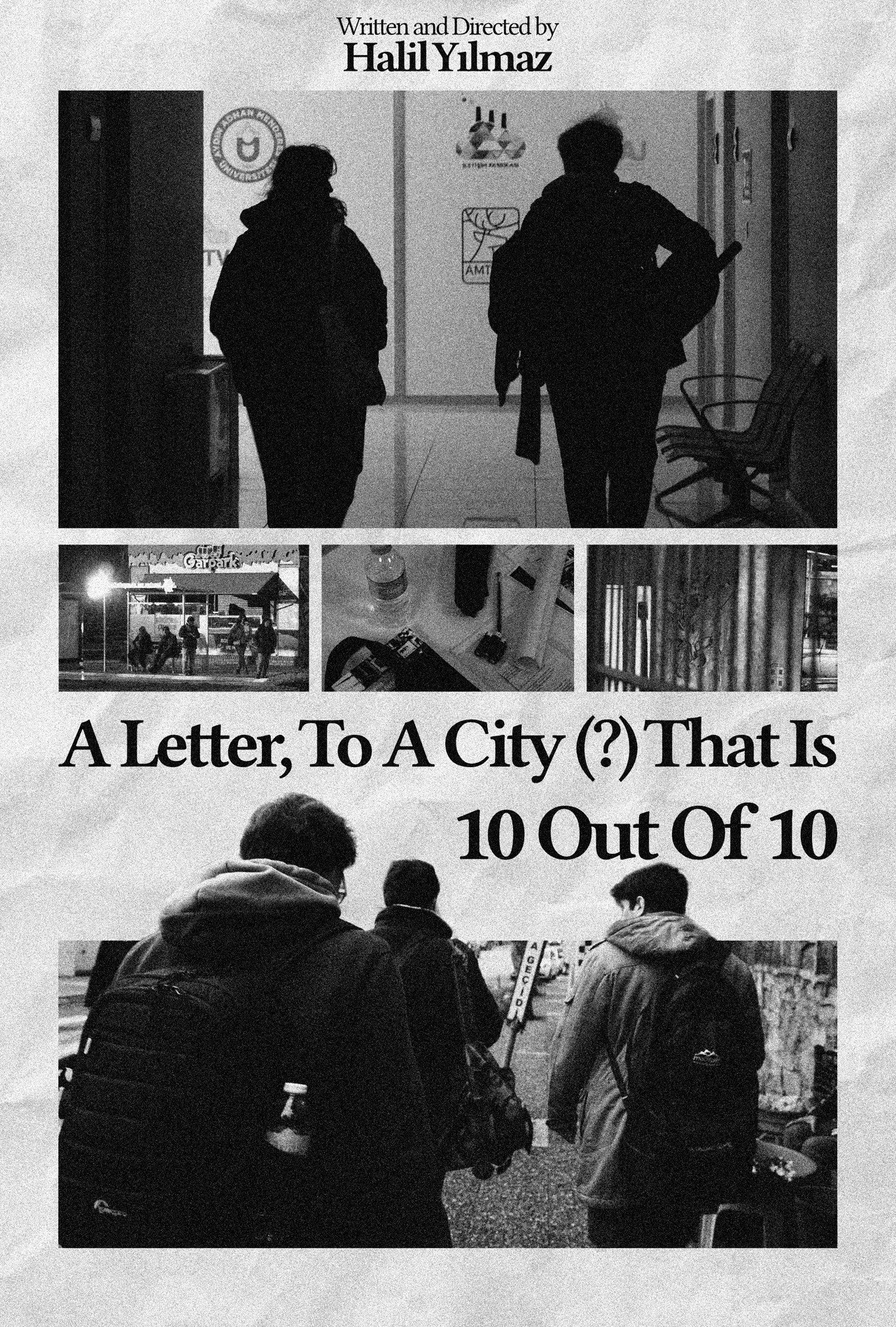 A Letter, To A City (?) That Is 10 Out Of 10