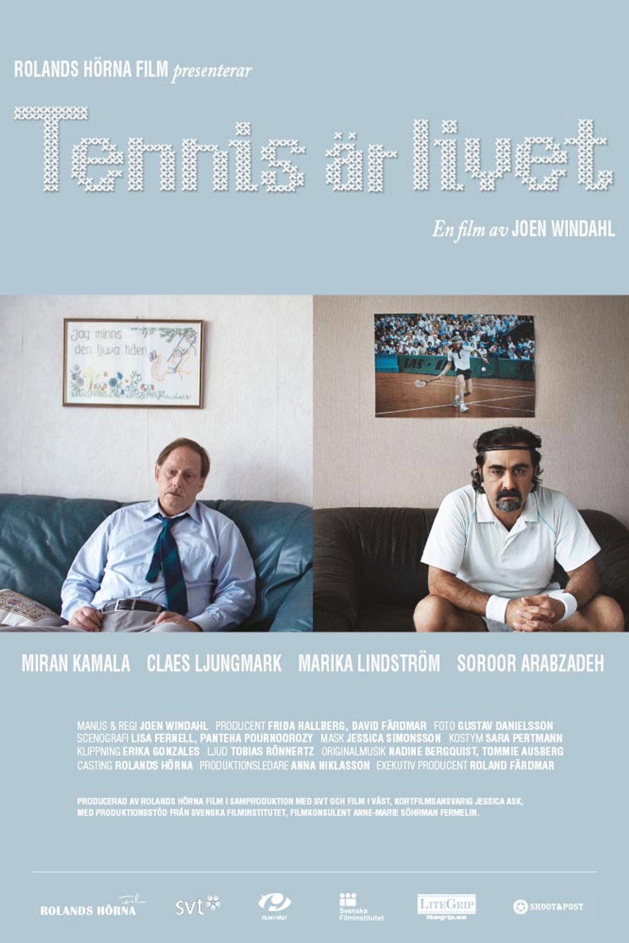 Tennis är livet filmaffisch