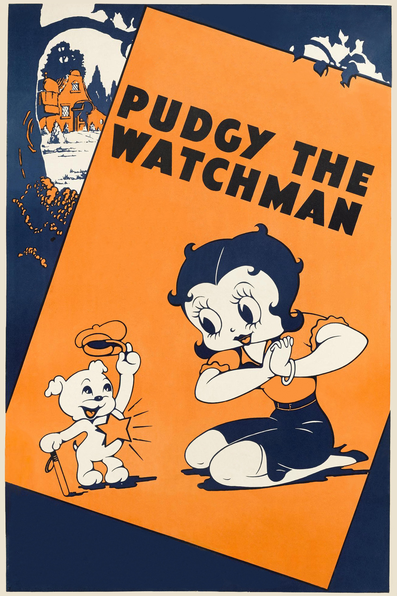 Pudgy the Watchman Backdrop