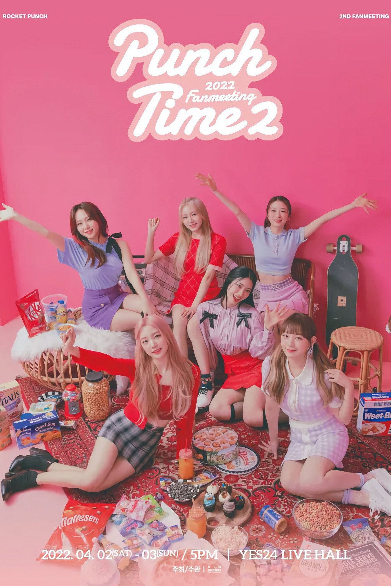 Rocket Punch - 2nd Fanmeeting 'Punch Time2' filmaffisch