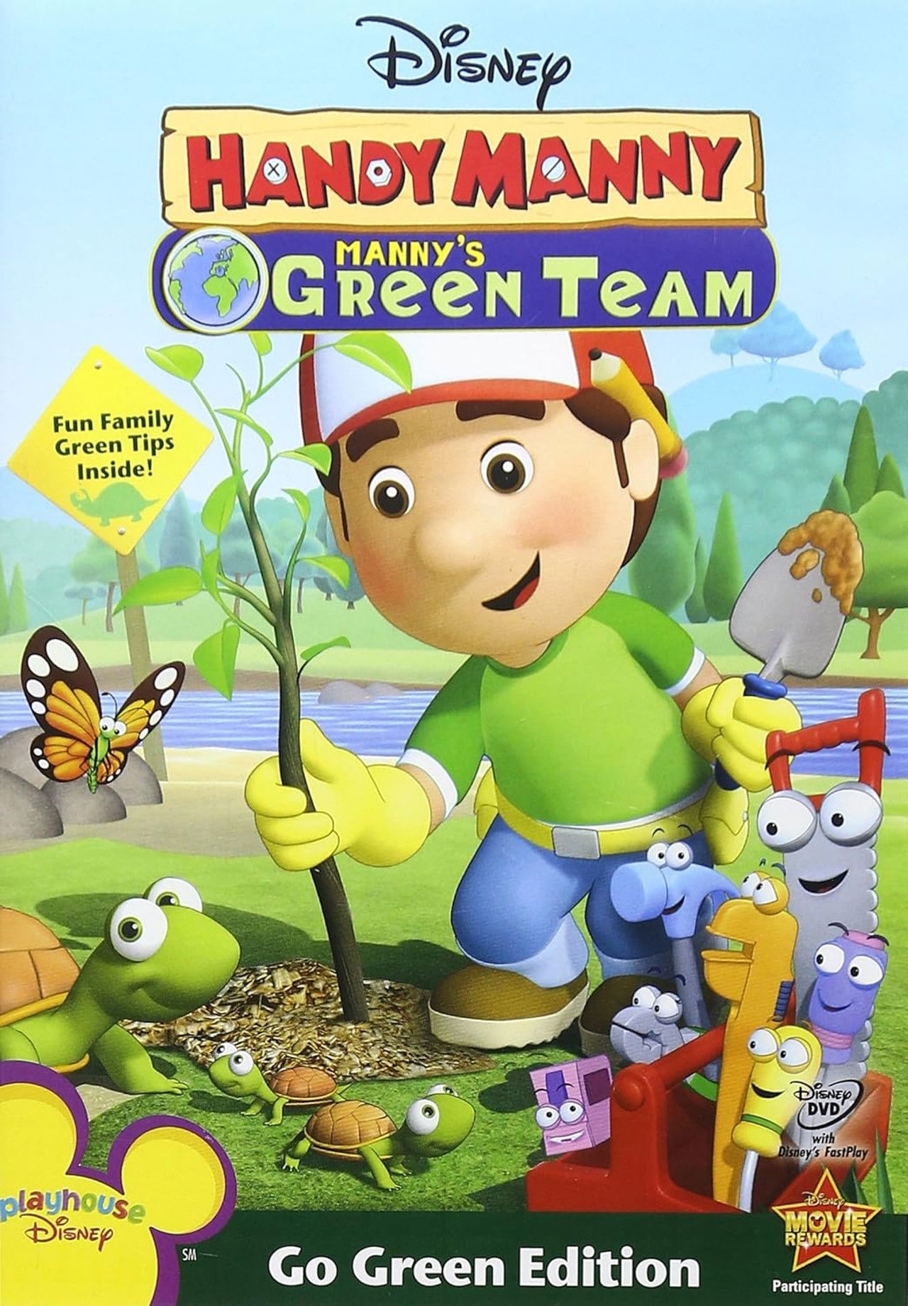 Handy Manny: Manny's Green Team Backdrop