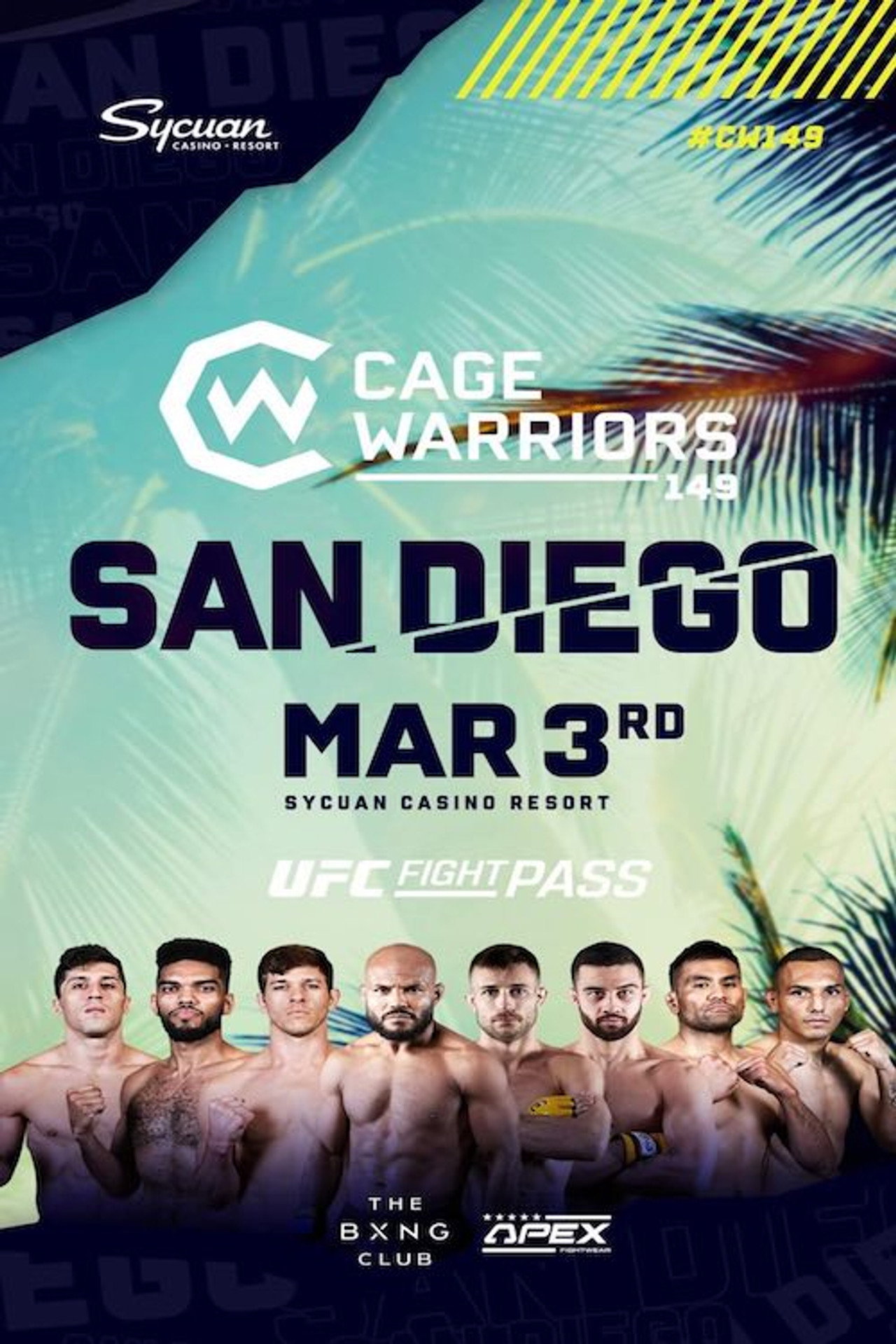 Cage Warriors 149: San Diego filmaffisch