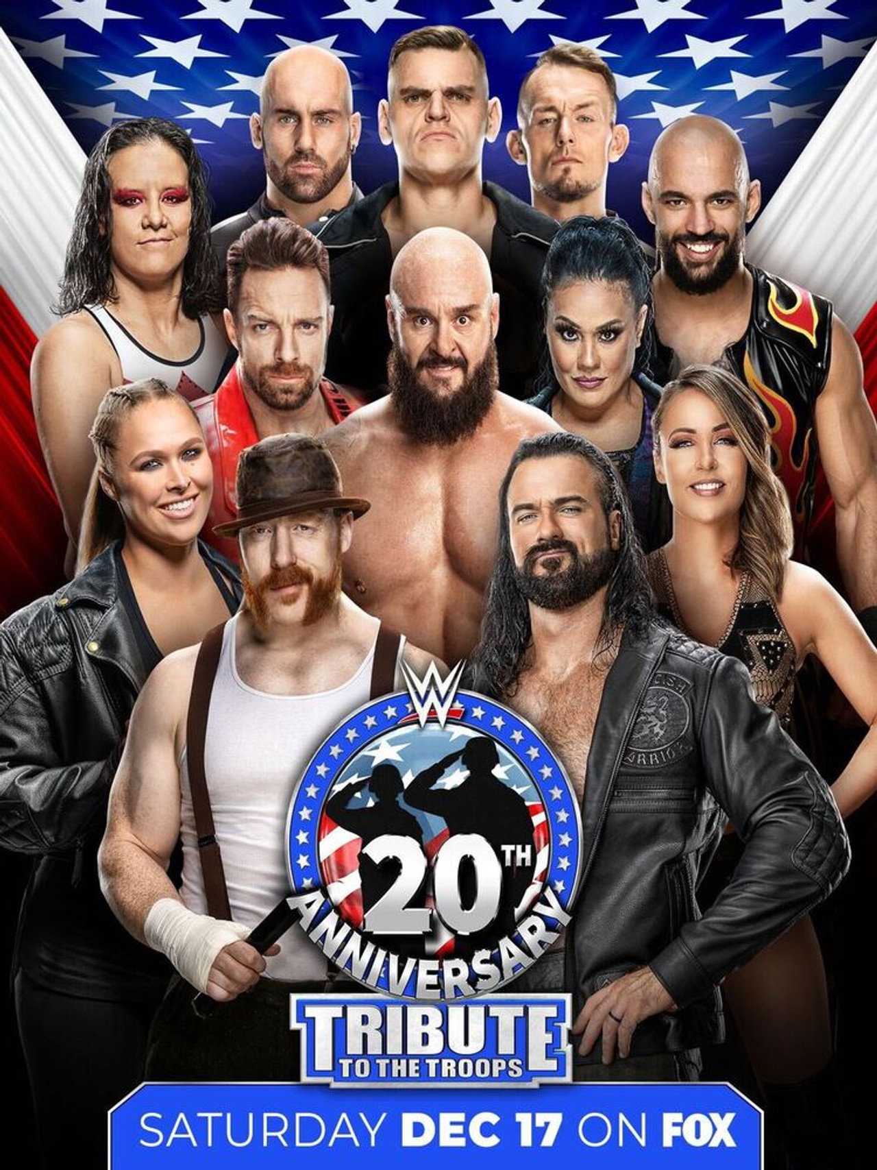 WWE Tribute to the Troops 2022 poster