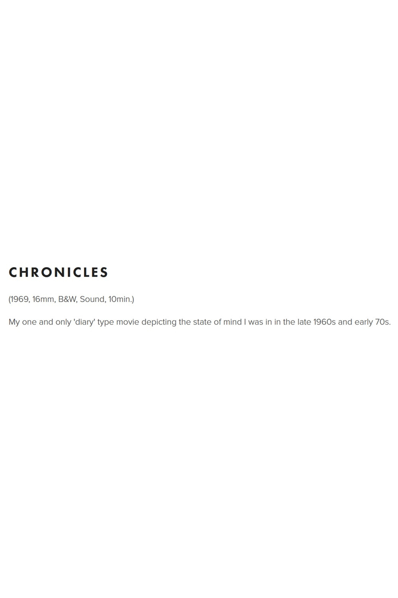 Chronicles
