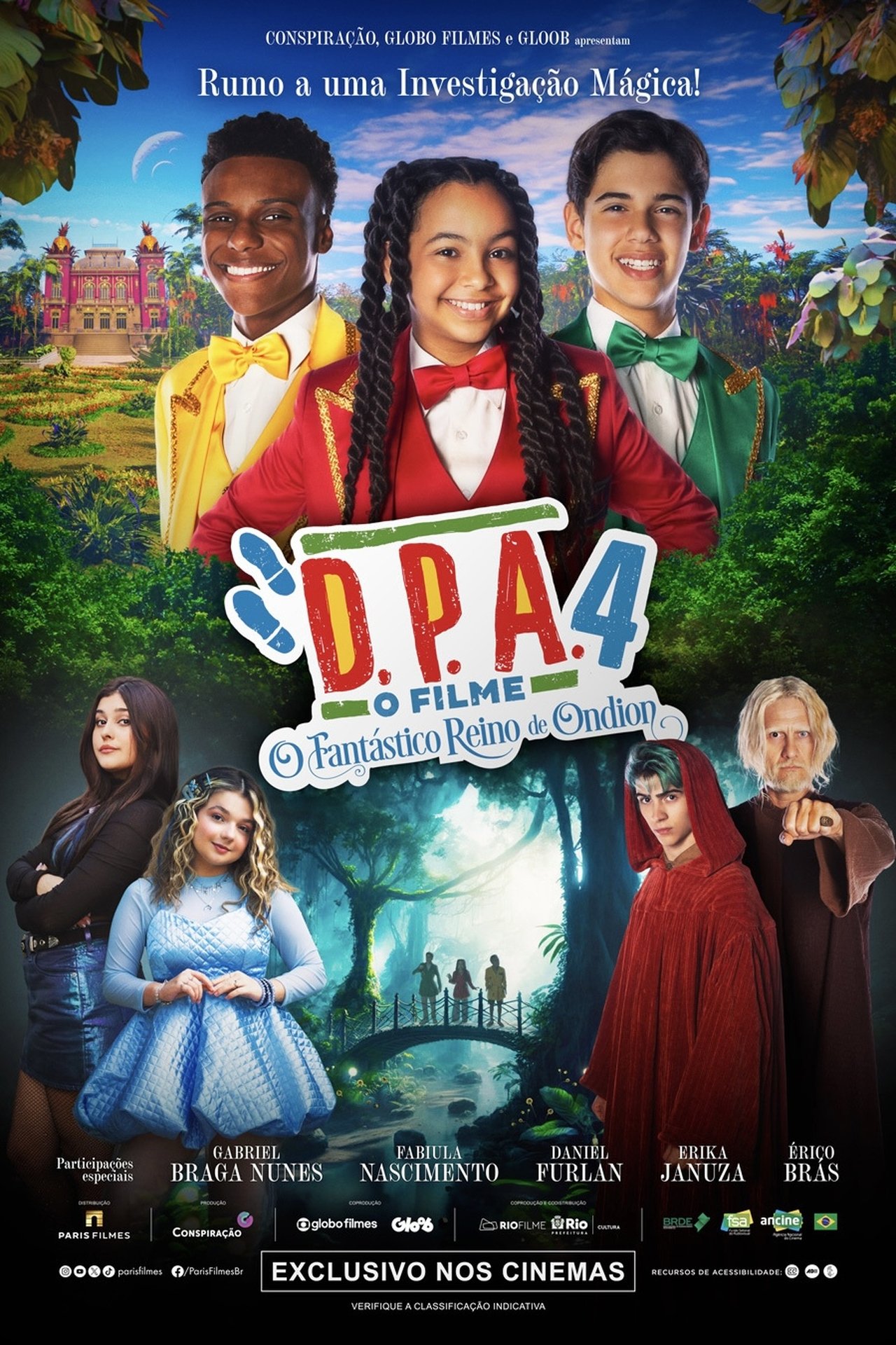 مشاهدة فيلم Detetives do Prédio Azul 4: O Fantástico Reino de Ondion مترجم بدون اعلانات - بوستر