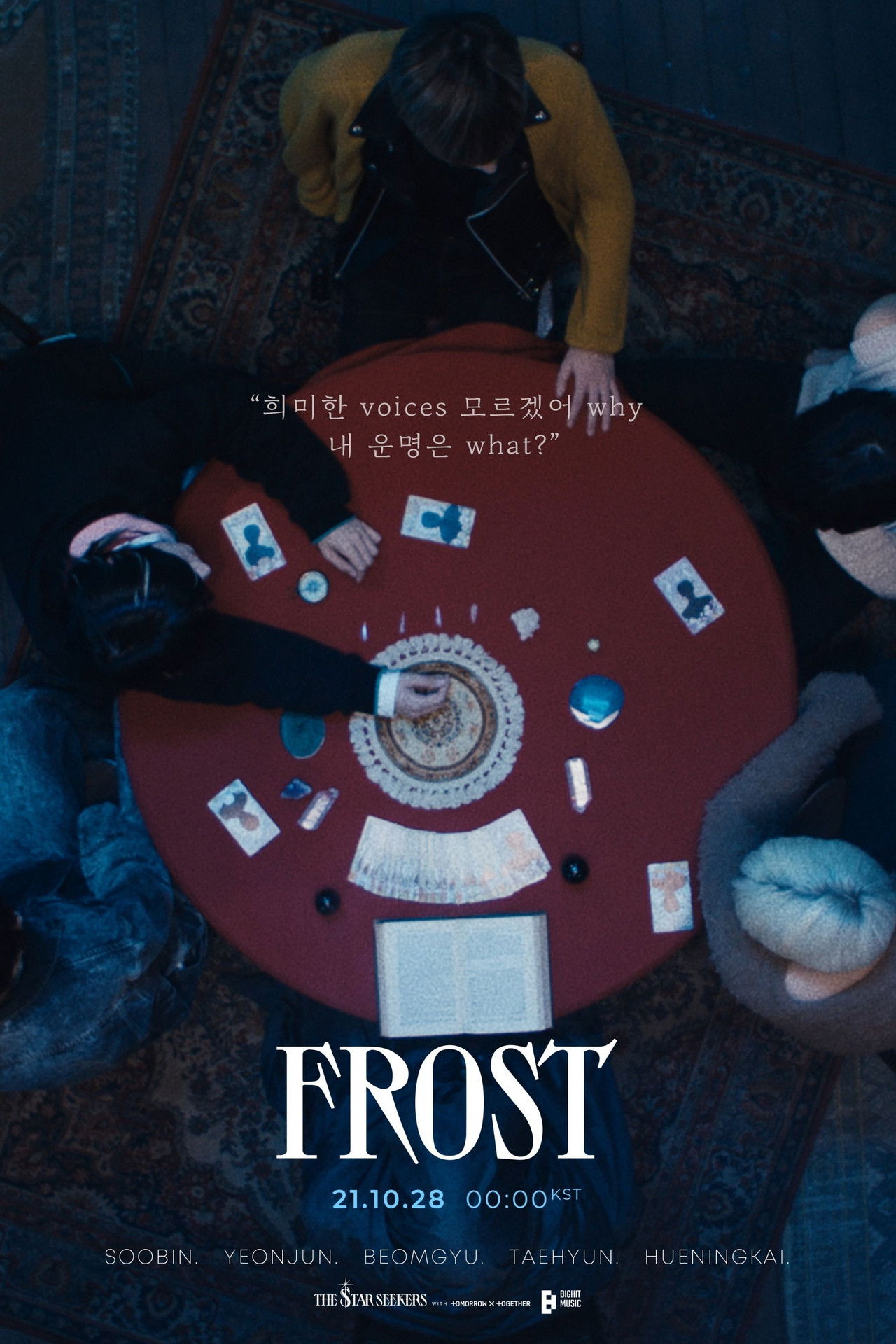 TXT (TOMORROW X TOGETHER) 'Frost' Backdrop